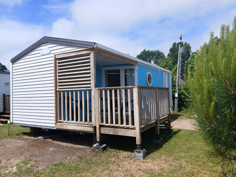 Mobilhome 4 personnes - Mobil home Confort 2 CH O'hara Terrasse integrée