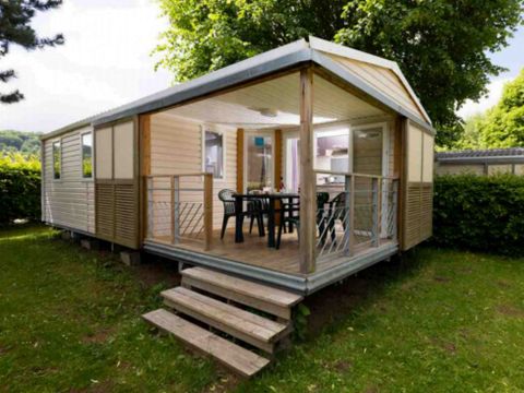 MOBILHOME 6 personnes - CONFORT TERRASSE COUVERTE 29M² MOBILHOME 6 personnes - CONFORT TERRASSE COUVERTE 29M²