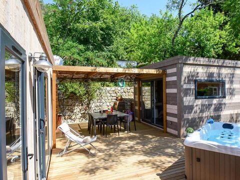 Mobilhome 7 personnes - Cottage Premium Spa