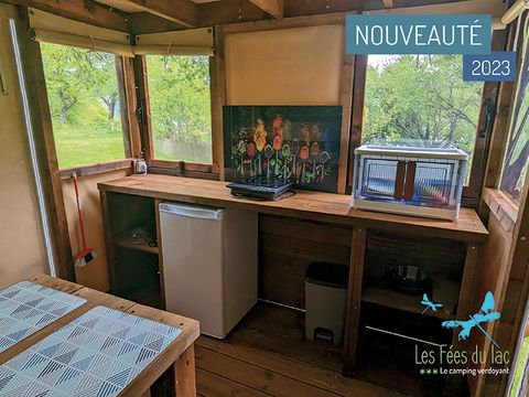 HÉBERGEMENT INSOLITE 4 personnes - Cabane " Robinson"