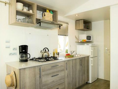 Mobilhome 6 personnes - Cosy 3 Pièces 4/6 Personnes Climatisé (5 adultes et 1 enfant de -14 ans)