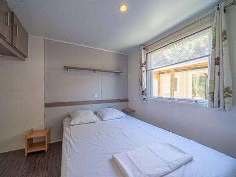MOBILHOME 6 personnes - Comfort | 2 Ch. | 4/6 Pers. | Terrasse surélevée | Clim.