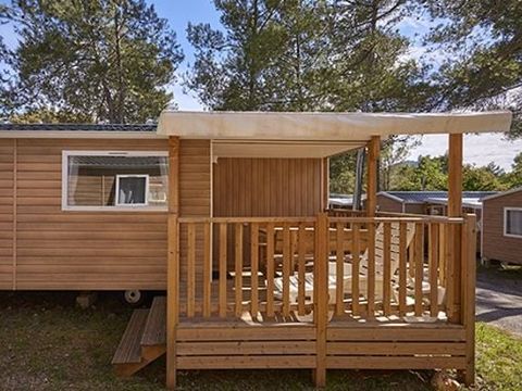 Mobilhome 4 personnes - Comfort XL | 2 Ch. | 4 Pers. | Terrasse surélevée | Clim. | TV