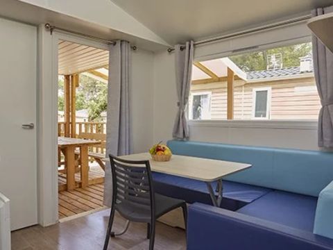 Mobilhome 4 personnes - Comfort XL | 2 Ch. | 4 Pers. | Terrasse surélevée | Clim. | TV