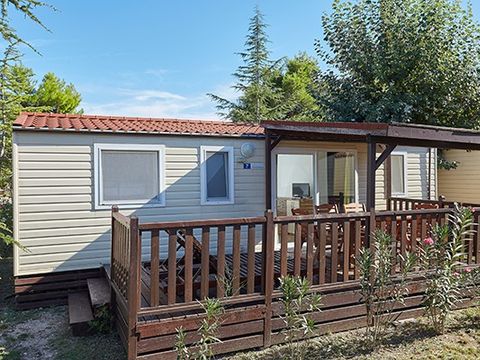 Mobilhome 6 personnes - Comfort XL | 3 Ch. | 6 Pers. | Terrasse surélevée | Clim. | TV