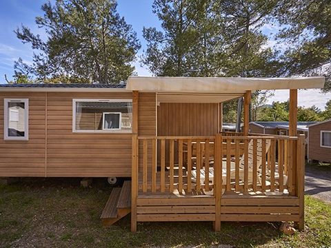 MOBILHOME 4 personnes - Comfort | 2 Ch. | 4 Pers. | Terrasse simple | Clim.