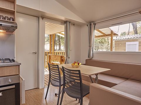 Mobilhome 4 personnes - Comfort XL | 2 Ch. | 4 Pers. | Terrasse simple | Clim.