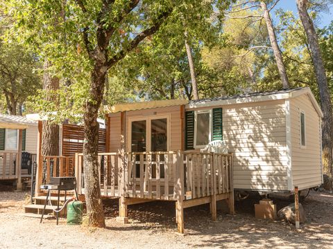 Mobilhome 6 personnes - Comfort XL | 2 Ch. | 4/6 Pers. | Terrasse surélevée | Clim. | TV