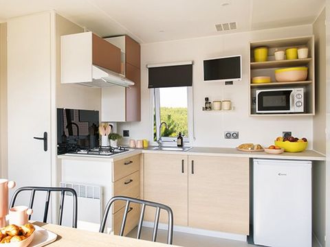 Mobilhome 4 personnes - Comfort | 2 Ch. | 4 Pers. | Terrasse simple | Clim.