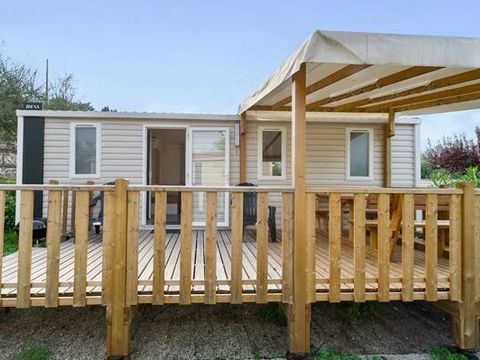 Mobilhome 4 personnes - Comfort | 2 Ch. | 4 Pers. | Terrasse surélevée | Clim. | TV