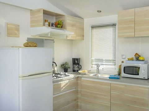 Mobilhome 6 personnes - Mobil-home | Comfort | 3 Ch. | 6 Pers. | Terrasse simple | Clim. | TV