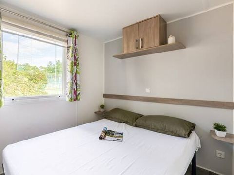 MOBILHOME 6 personnes - Comfort | 3 Ch. | 6 Pers. | Terrasse surélevée | Clim. | TV