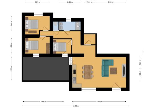 MAISON 6 personnes - Caussenarde