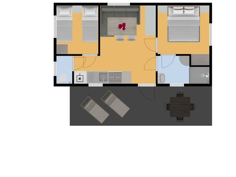 MOBILHOME 4 personnes - Tarn