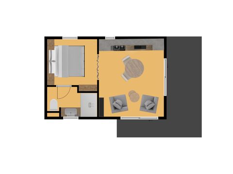 MOBILHOME 2 personnes - Dourdou