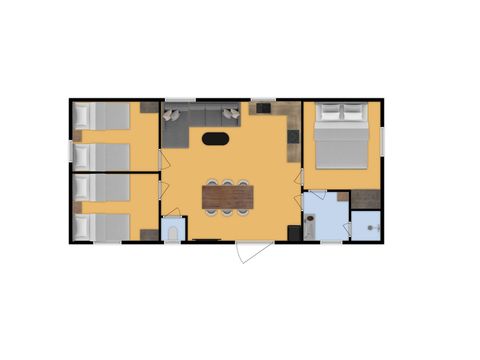 MOBILHOME 6 personnes - Canalettes