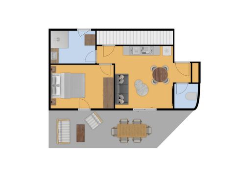 APPARTEMENT 4 personnes - Appartement Saint Alban, 4 personnes