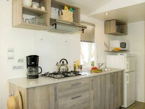 Mobilhome 6 personnes - Comfort XL | 2 Ch. | 4/6 Pers. | Terrasse surélevée