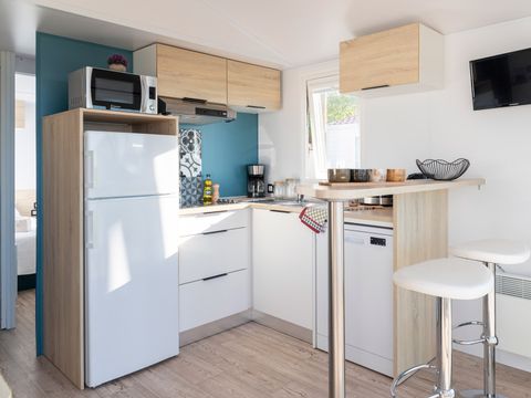 MOBILHOME 4 personnes - Panorama CONFORT Climatisé - Vue Lagune.