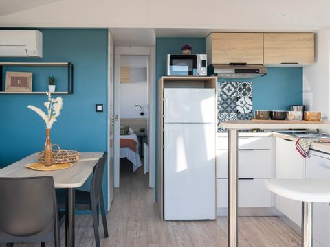 MOBILHOME 4 personnes - Panorama CONFORT Climatisé - Vue Lagune.