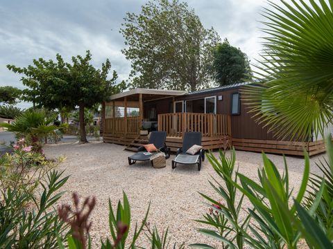 MOBILHOME 8 personnes - 8p - Cottage Tribu CONFORT climatisé