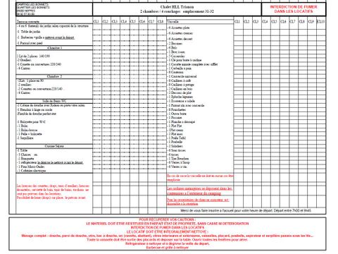 CHALET 8 personnes - HLL GRAND TRIANON