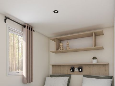 MOBILHOME 6 personnes - Premium - 33 m² (3 chambres) + Terrasse couverte