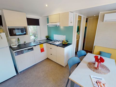 MOBILHOME 6 personnes - Vaucluse - 28m² - 3 chambres + Jacuzzi