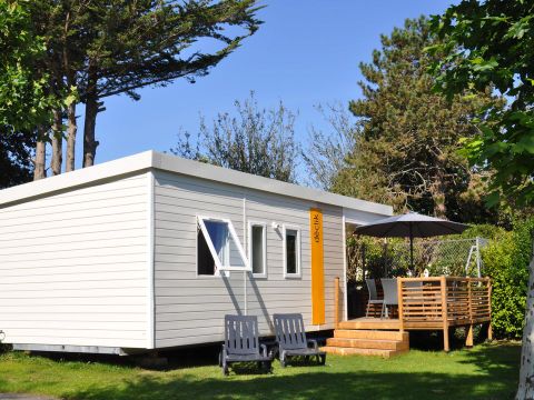 MOBILHOME 6 personnes - DECLICK avec terrasse semi-couverte