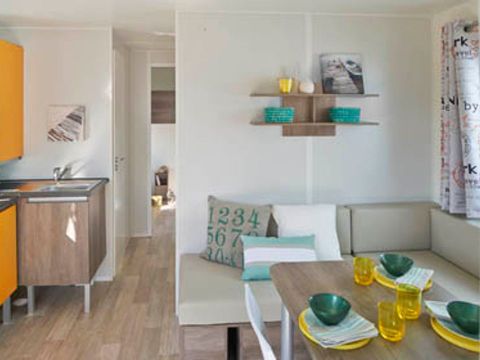 MOBILHOME 6 personnes - DECLICK avec terrasse semi-couverte