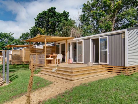 MOBILHOME 6 personnes - COTTAGE Naïade 6p 3ch 2SdB PREMIUM