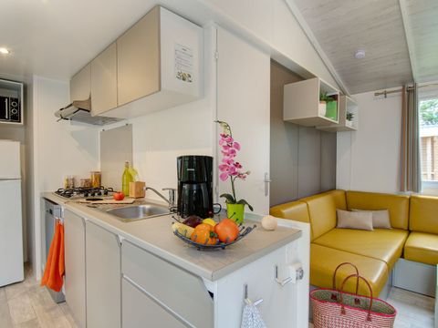 MOBILHOME 6 personnes - COTTAGE 6p 3ch ****