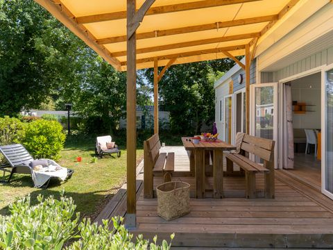 MOBILHOME 5 personnes - COTTAGE 4/5p 2ch ***