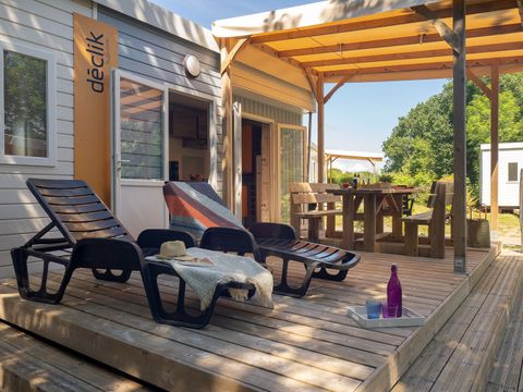 MOBILHOME 7 personnes - COTTAGE 6/7p 3ch ***