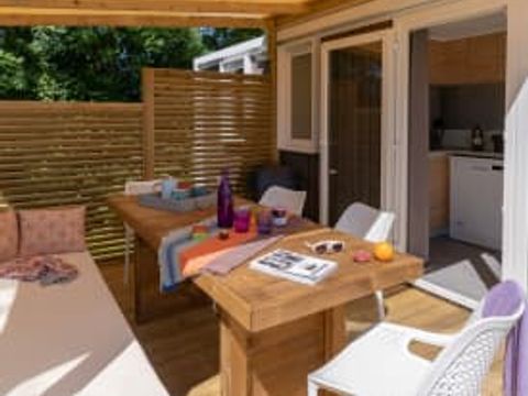 Mobilhome 6 personnes - Cottage Naiade 6p 3ch 2Sdb Premium
