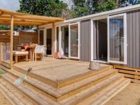 Mobilhome 4 personnes - Cottage Naiade 4p 2ch 2Sdb Premium