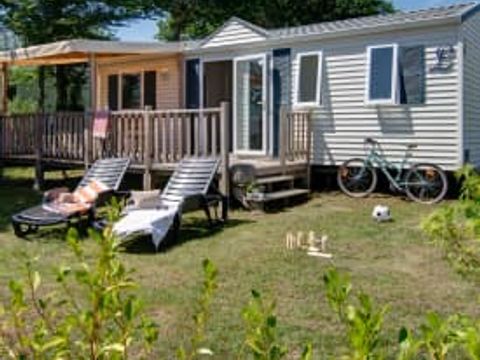 Mobilhome 7 personnes - Cottage Glénan 6/7p 3ch ***