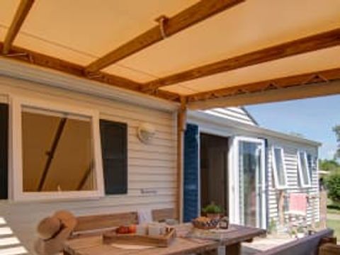 Mobilhome 7 personnes - Cottage Glénan 6/7p 3ch ***