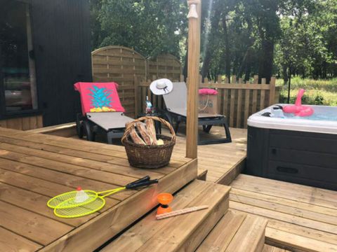 MOBILHOME 6 personnes - COUP DE COEUR - PRESTIGE SPA - lits faits à l'arrivée (111)
