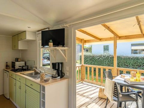 MOBILHOME 4 personnes - Classique 3 Pièces 4 Personnes + TV