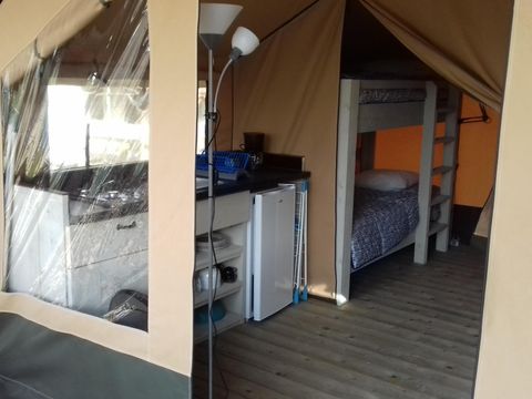 LODGE 4 personnes - LODGE SAFARI (Sans sanitaires)