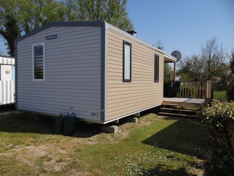 MOBILHOME 4 personnes - Mobil Home 2 ch 4 pers Terrasse semi-couverte, TV, sans Clim