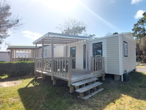 MOBILHOME 4 personnes - Mobil-home Nature (sans TV) 4 pers