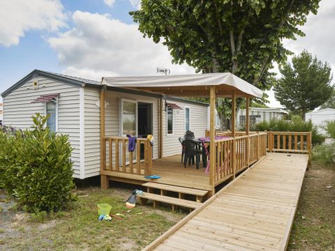 MOBILHOME 5 personnes - Mobil-home PMR Marais - adapté aux personnes à mobilité réduite 4/5 pers