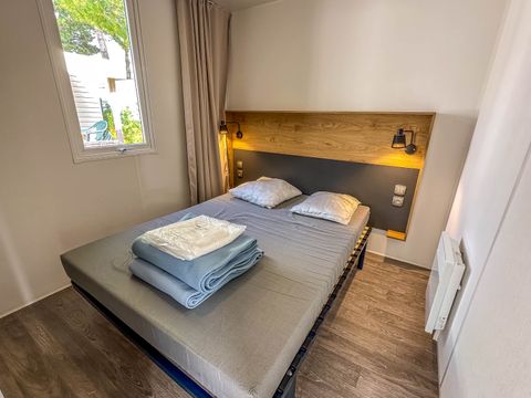 MOBILHOME 5 personnes - Mobil Home Aqua 2ch 4/5pers Terrasse Semi-Couverte TV