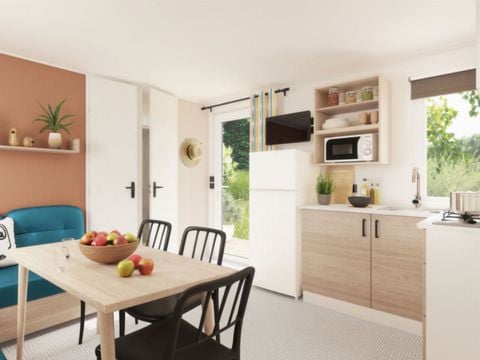 Mobilhome 6 personnes - Loisir+ - 3 chambres - 30m²