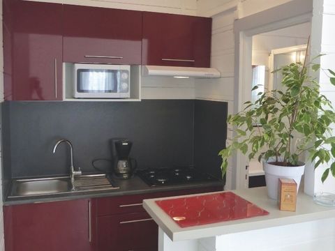 CHALET 4 personnes - Chalet Bois Cocoon 2 chambres 28m²