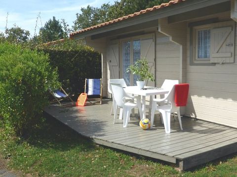 CHALET 4 personnes - Chalet Bois Cocoon 2 chambres 28m²