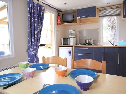 MOBILHOME 4 personnes -  Cocoon 1 chambre 18m²