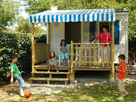 MOBILHOME 4 personnes -  Cocoon 1 chambre 18m²